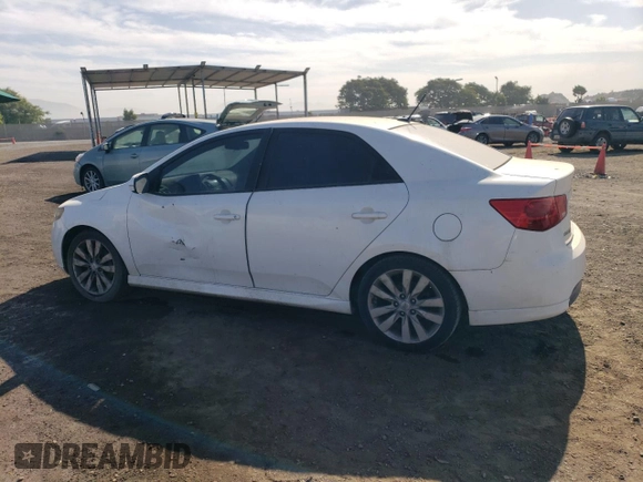 2013 Kia Forte SX with VIN KNAFW4A35D5741002, listed as a Copart auction lot 75131484 with 204,722 mi miles and Salvage Title. Bid and sale history available at carsss.com. Image 2.