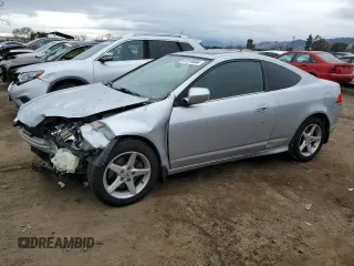 2004 Acura RSX Type S with VIN JH4DC530X4S008651, listed as a Copart auction lot 87019504 with 102,229 mi miles and Salvage Title. Bid and sale history available at carsss.com. Image 1.