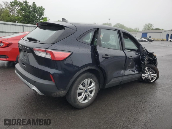 2021 Ford Escape S with VIN 1FMCU0F64MUA16905, listed as a Copart auction lot 56789955 with 72,368 mi miles and Salvage title. Bid and sale history available at DreamBid. Image 3.