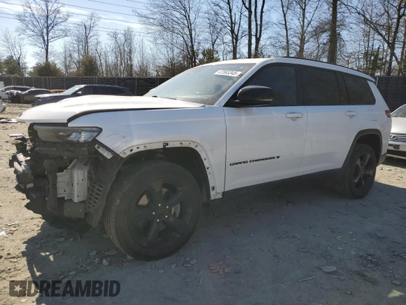 2022 Jeep Grand Cherokee Altitude with VIN 1C4RJKAG0N8506092, listed as a Copart auction lot 47593345 with 83,366 mi miles and Salvage title. Bid and sale history available at DreamBid. Image 1.