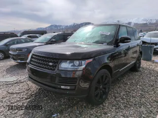 2015 Land Rover Range Rover HSE z VIN SALGS2VF5FA208727, wystawiony jako Copart lot #47662585 z przebiegiem 119 862 mil mil oraz Szkoda całkowita • Salvage title. Historia ofert i sprzedaży dostępna na DreamBid. Obrazek 1.
