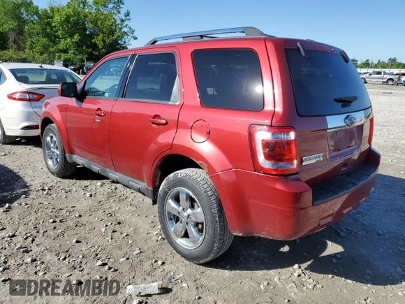 2012 Ford Escape Limited z VIN 1FMCU0E77CKC61217, wystawiony jako Copart lot #87172104 z przebiegiem 130 048 mil mil oraz Szkody całkowita. Historia ofert i sprzedaży dostępna na DreamBid. Obrazek 2.