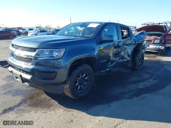 2019 Chevrolet Colorado 4WD LT with VIN 1GCGTCEN3K1282465, listed as a IAAI auction lot 41389473 with 1 mi miles. Bid and sale history available at carsss.com. Image 16.