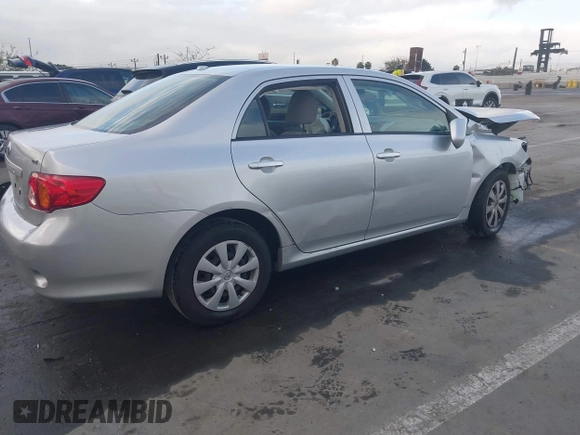 2010 Toyota Corolla with VIN JTDBU4EE7A9111604, listed as a IAAI auction lot 41909665 with Not Provided miles. Bid and sale history available at carsss.com. Image 4.