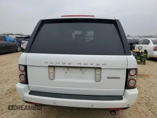 2012 Land Rover Range Rover SC with VIN SALMF1E43CA377866, listed as a Copart auction lot 46449725 with 179,514 mi miles and Salvage title. Bid and sale history available at DreamBid. Image 6.