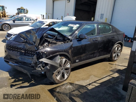 2023 Polestar 2 with VIN YSMEG3KA3PL146723, listed as a Copart auction lot 70406794 with Not Provided miles and Salvage Title. Bid and sale history available at carsss.com. Image 1.