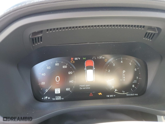 2021 Volvo XC60 Inscription with VIN YV4102RL4M1773998, listed as a Copart auction lot 41679685 with 73,766 mi miles and Salvage Title. Bid and sale history available at carsss.com. Image 9.