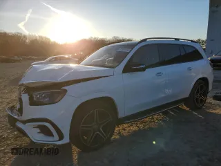 2024 Mercedes-Benz GLS 450 with VIN 4JGFF5KE8RB213614, listed as a Copart auction lot 45401595 with 3,029 mi miles and Salvage Title. Bid and sale history available at DreamBid. Image 1.
