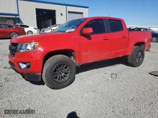 2018 Chevrolet Colorado 4WD Z71 with VIN 1GCPTDE10J1155254, listed as a Copart auction lot 46820835 with 107,199 mi miles and Salvage Title. Bid and sale history available at carsss.com. Image 1.