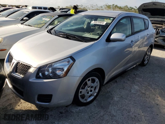 2010 Pontiac Vibe w/1SB with VIN 5Y2SP6E02AZ403099, listed as a Copart auction lot 76528904 with 0 mi miles and Non Repairable. Bid and sale history available at carsss.com. Image 1.
