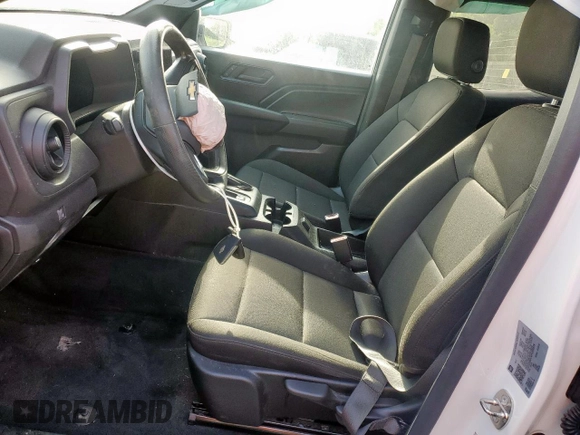 2023 Chevrolet Colorado 2WD Work Truck with VIN 1GCGSBEC6P1201879, listed as a Copart auction lot 60961335 with 45,939 mi miles and Salvage title. Bid and sale history available at DreamBid. Image 7.