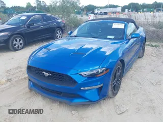 2020 Ford Mustang EcoBoost with VIN 1FATP8UH9L5134364, listed as a IAAI auction lot 41948736 with 104,298 mi miles. Bid and sale history available at carsss.com. Image 2.