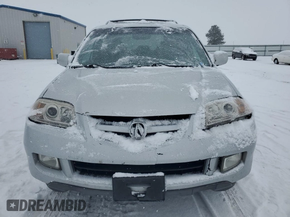 2004 Acura MDX Touring Pkg with VIN 2HNYD18624H518855, listed as a Copart auction lot 44821605 with 227,180 mi miles and Salvage Title. Bid and sale history available at carsss.com. Image 5.