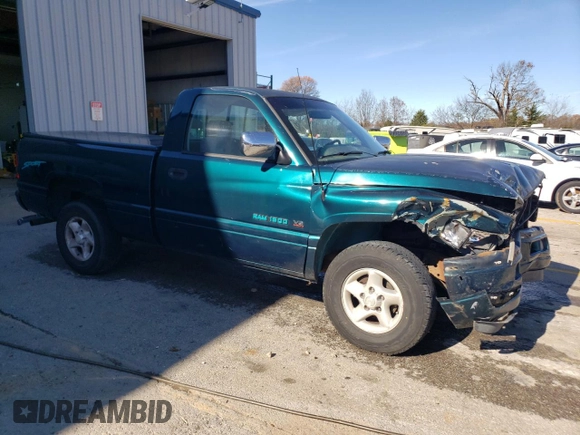 1996 Dodge 1500 z VIN 1B7HC16Z5TS701809, wystawiony jako Copart lot #79456624 z przebiegiem 114 557 mil mil oraz Szkoda całkowita • Salvage title. Historia ofert i sprzedaży dostępna na DreamBid. Obrazek 4.