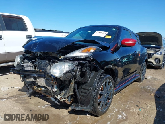 2015 Nissan Juke S with VIN JN8AF5MV1FT559817, listed as a IAAI auction lot 41880219 with 240,586 mi miles and . Bid and sale history available at carsss.com. Image 17.