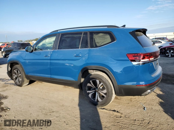 2025 Volkswagen Atlas SE with VIN 1V2DR2CAXSC512985, listed as a Copart auction lot 87933825 with Not provided miles and Salvage title. Bid and sale history available at DreamBid. Image 2.