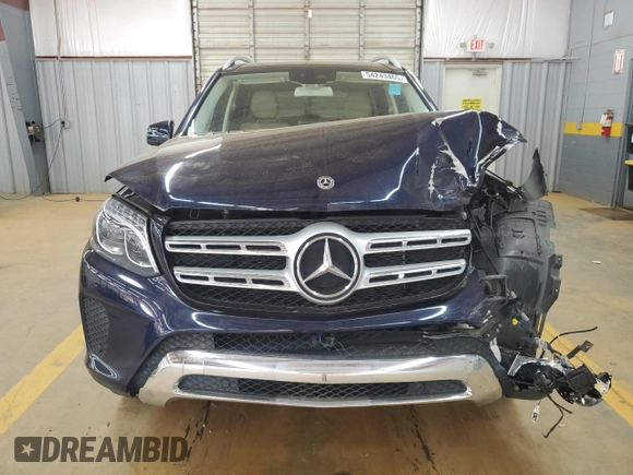 2019 Mercedes-Benz GLS 450 with VIN 4JGDF6EE0KB222595, listed as a Copart auction lot 54243465 with 82,664 mi miles and Salvage Title. Bid and sale history available at DreamBid. Image 5.