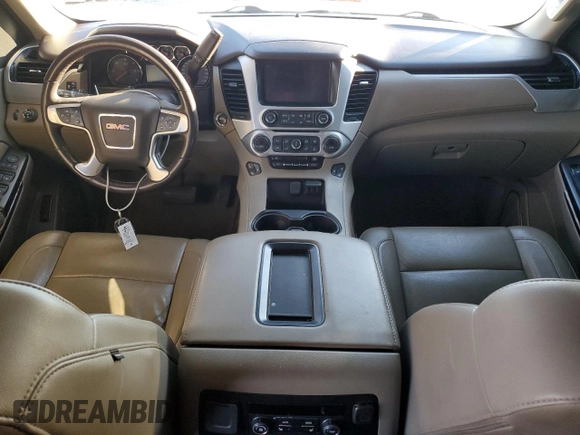 2020 GMC Yukon XL SLT with VIN 1GKS1GKC1LR172886, listed as a Copart auction lot 87011634 with 90,833 mi miles and Salvage Title. Bid and sale history available at carsss.com. Image 8.