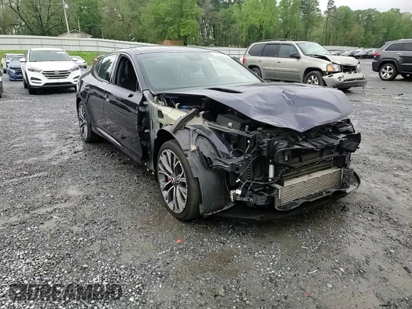 2020 Kia Stinger GT with VIN KNAE35LC5L6086551, listed as a Copart auction lot 51924835 with 67,619 mi miles and Salvage Title. Bid and sale history available at carsss.com. Image 11.