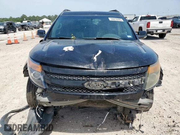2014 Ford Explorer Sport with VIN 1FM5K8GT1EGB78282, listed as a Copart auction lot 56818485 with 145,156 mi miles and Salvage title. Bid and sale history available at DreamBid. Image 5.