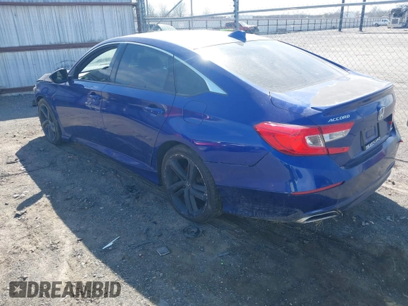 2019 Honda Accord Sedan Sport 1.5T with VIN 1HGCV1F35KA123698, listed as a IAAI auction lot 41825649 with 122,695 mi miles. Bid and sale history available at carsss.com. Image 3.
