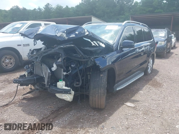 2017 Mercedes-Benz GLS 450 with VIN 4JGDF6EE3HA841867, listed as a IAAI auction lot 42562265 with Not provided miles and . Bid and sale history available at DreamBid. Image 2.