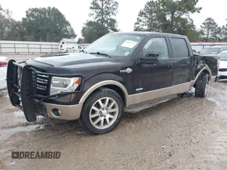 2014 Ford F-150 XL with VIN 1FTFW1CT6EKF04598, listed as a IAAI auction lot 41001719 with 118,549 mi miles and . Bid and sale history available at DreamBid. Image 2.