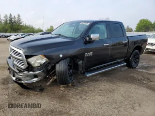 2017 Ram 1500 Lone Star Silver z VIN 1C6RR7LT3HS712862, wystawiony jako Copart lot #58572605 z przebiegiem 146 322 mil mil oraz Szkoda całkowita • Salvage title. Historia ofert i sprzedaży dostępna na DreamBid. Obrazek 1.