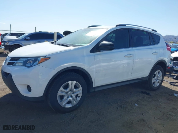 2014 Toyota RAV4 LE with VIN JTMBFREV8ED090319, listed as a IAAI auction lot 41980043 with 163,033 mi miles. Bid and sale history available at carsss.com. Image 18.