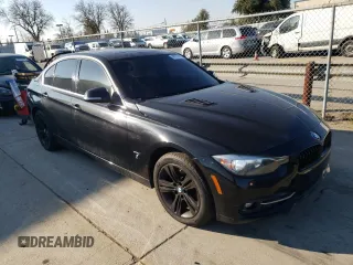 2017 BMW 3 Series 330e iPerformance with VIN WBA8E1C36HA030087, listed as a Copart auction lot 41777775 with 122,198 mi miles and Clean Title. Bid and sale history available at carsss.com. Image 4.