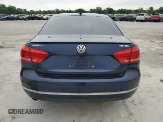 2015 Volkswagen Passat SEL Premium with VIN 1VWCV7A34FC051649, listed as a Copart auction lot 57794895 with 159,824 mi miles and Salvage title. Bid and sale history available at DreamBid. Image 6.