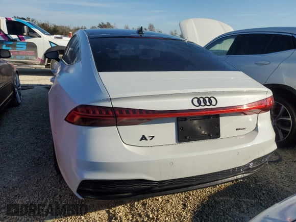 2019 Audi A7 Prestige with VIN WAUV2AF21KN122433, listed as a Copart auction lot 76766904 with 58,055 mi miles and Non Repairable. Bid and sale history available at carsss.com. Image 6.