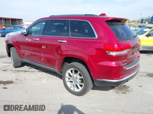 2014 Jeep Grand Cherokee Summit with VIN 1C4RJFJG6EC328516, listed as a IAAI auction lot 40698068 with 195,798 mi miles and . Bid and sale history available at DreamBid. Image 3.