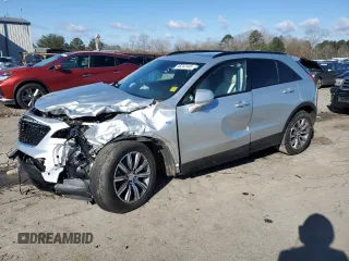 2020 Cadillac XT4 FWD Sport z VIN 1GYFZER48LF069887, wystawiony jako Copart lot #46242445 z przebiegiem 46 606 mil mil oraz Szkoda całkowita • Salvage title. Historia ofert i sprzedaży dostępna na DreamBid. Obrazek 1.