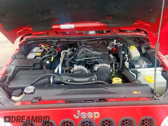 2016 Jeep Wrangler Unlimited Rubicon z VIN 1C4HJWFG7GL128994, wystawiony jako Copart lot #59855175 z przebiegiem 85 974 mil mil oraz Szkoda całkowita • Salvage title. Historia ofert i sprzedaży dostępna na DreamBid. Obrazek 11.