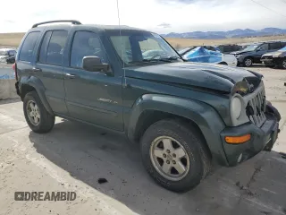 2003 Jeep Liberty Limited with VIN 1J4GL58K83W525439, listed as a Copart auction lot 49601685 with 93,671 mi miles and Salvage title. Bid and sale history available at DreamBid. Image 4.