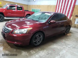 2011 Honda Accord Sdn LX with VIN 1HGCP2F3XBA128847, listed as a Copart auction lot 51776075 with 163,258 mi miles and Clean Title. Bid and sale history available at carsss.com. Image 1.