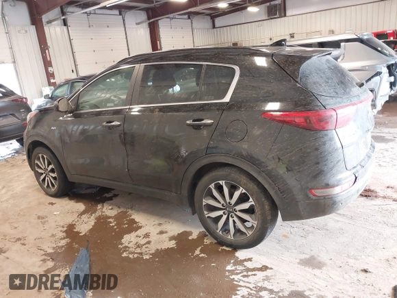 2019 Kia Sportage EX with VIN KNDPNCAC0K7606712, listed as a IAAI auction lot 41652131 with 71,013 mi miles. Bid and sale history available at carsss.com. Image 14.