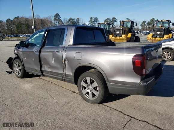 2020 Honda Ridgeline RTL-E with VIN 5FPYK3F73LB004964, listed as a Copart auction lot 44804305 with 29,116 mi miles and Salvage Title. Bid and sale history available at carsss.com. Image 2.