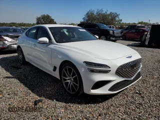 2025 Genesis G70 2.5T with VIN KMTG34SC0SU150613, listed as a Copart auction lot 48740825 with Not provided miles and Salvage title. Bid and sale history available at DreamBid. Image 4.