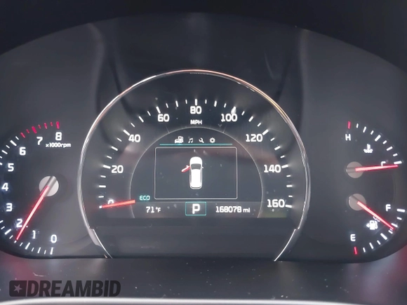 2016 Kia Sorento EX with VIN 5XYPHDA56GG133679, listed as a IAAI auction lot 42364664 with 168,078 mi miles and . Bid and sale history available at DreamBid. Image 7.
