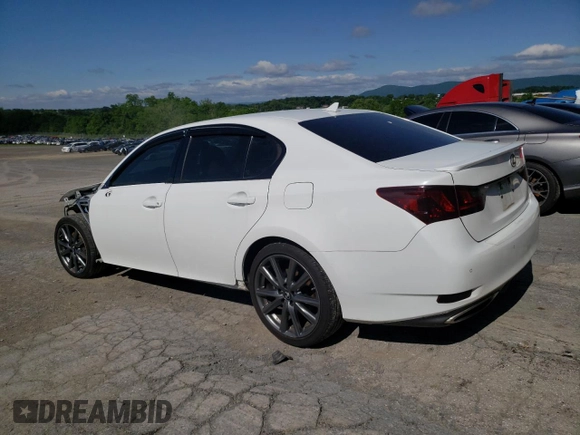 2014 Lexus GS 350 with VIN JTHCE1BLXE5022026, listed as a Copart auction lot 57058305 with 228,460 mi miles and Salvage title. Bid and sale history available at DreamBid. Image 2.