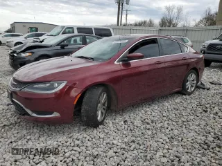 2016 Chrysler 200 Limited with VIN 1C3CCCAB3GN159568, listed as a Copart auction lot 53623595 with 159,513 mi miles and Clean Title. Bid and sale history available at carsss.com. Image 1.