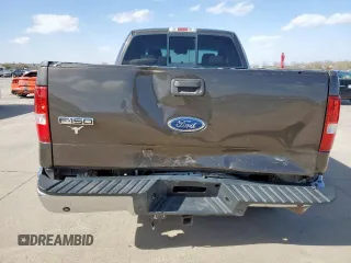 2005 Ford F-150 XLT with VIN 1FTPX12575NB60735, listed as a Copart auction lot 49598075 with 153,360 mi miles and Salvage title. Bid and sale history available at DreamBid. Image 6.