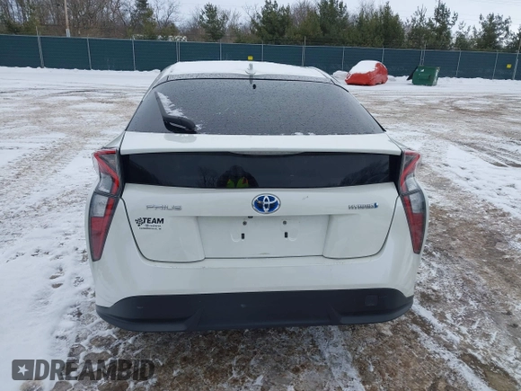 2016 Toyota Prius Four with VIN JTDKARFU9G3014895, listed as a IAAI auction lot 41606330 with 116,382 mi miles. Bid and sale history available at carsss.com. Image 17.