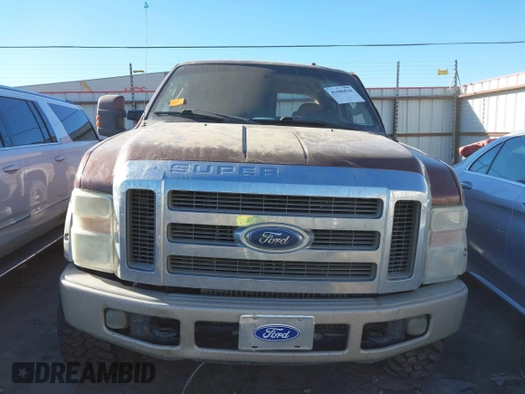 2008 Ford Super Duty F-250 SRW XL with VIN 1FTSW21R68EB29827, listed as a IAAI auction lot 41686828 with 89,579 mi miles. Bid and sale history available at carsss.com. Image 13.