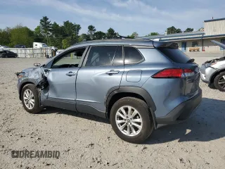 2022 Toyota Corolla Cross LE with VIN 7MUBAABG6NV041555, listed as a Copart auction lot 56567225 with 26,736 mi miles and Salvage title. Bid and sale history available at DreamBid. Image 2.