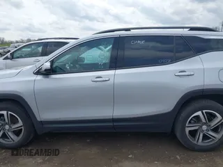 2020 GMC Terrain SLT with VIN 3GKALVEV5LL268423, listed as a IAAI auction lot 42077892 with 104,735 mi miles and . Bid and sale history available at DreamBid. Image 14.
