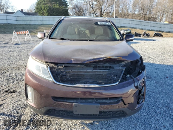 2014 Kia Sorento EX with VIN 5XYKU4A71EG522993, listed as a Copart auction lot 46736075 with 0 mi miles and Salvage Title. Bid and sale history available at carsss.com. Image 5.