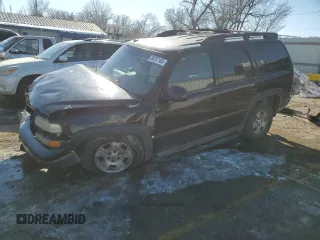 2003 Chevrolet Tahoe LT with VIN 1GNEK13Z73R211767, listed as a Copart auction lot 88707165 with 261,769 mi miles and Salvage Title. Bid and sale history available at carsss.com. Image 1.